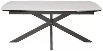 Стол ALVIS 180 TL-319, испанская керамика / темно-серый  каркас, ®DISAUR