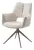 Стул ДАВЕН (DAVEN) 360 град, цвет КРЕМОВЫЙ RIELY-111 / G1038-101, ткань / ЛАТТЕ каркас, ®DISAUR Стул ДАВЕН (DAVEN) 360 град, цвет КРЕМОВЫЙ RIELY-111 / G1038-101, ткань / ЛАТТЕ каркас, ®DISAUR