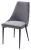 Стул NEPAL-P СЕРЫЙ #27, велюр/ черный каркас М-City
