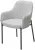 Стул ВИЛСОН (WILSON) Daly-11 светло-серый, ткань / черный каркас, ®DISAUR