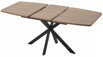 Стол АРИЗОНА 130 ДУБ КУНЕО / Черный каркас М-City