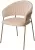 Стул ГЕММА, цвет H-06 Бежевый, велюр / шампань каркас М-City