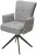 Стул ПОНС (PONCE) 360 град. поворот. цвет 07 Серый, ткань/ 841-16 Серый, букле/ Черный, ®DISAUR