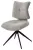 Стул ДЕЛИ (DELI) 360 град, цвет БЕЖЕВЫЙ H300126-2, ткань / ЧЕРНЫЙ каркас, ®DISAUR