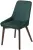 Стул КРИСТИАН (CRISTIAN) цвет ИЗУМРУДНЫЙ Future-073, велюр / орех, ®DISAUR