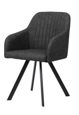 Стул TRAVIS RU-08 PU антрацит, экокожа М-City