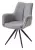 Стул МАРК 360 град., цвет B-22/ LOTOS-12 серый, велюр / черный каркас Стул МАРК 360 град., цвет B-22/ LOTOS-12 серый, велюр / черный каркас