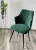 Стул HERMAN 360 град. ЗЕЛЕНЫЙ #19, велюр / черный каркас М-City
