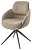 Стул ГРЕЙС (GRACE) 360 град., цвет БЕЖЕВЫЙ (PENA-120 / G1229-3, ткань / ЛАТТЕ каркас, ®DISAUR