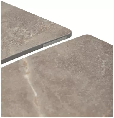 Стол BALDE 140 MATT LATTE STONE SOLID CERAMIC / TAUPE, ®DISAUR