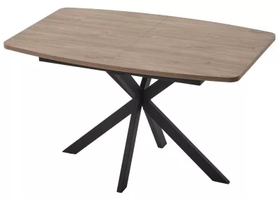Стол АРИЗОНА 130 ДУБ КУНЕО / Черный каркас М-City