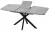 Стол АРИЗОНА 130 БЕТОН ЧИКАГО СВ.СЕРЫЙ / Черный каркас М-City