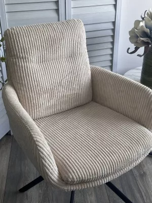 Стул DAREM Белый вельвет Davis lincoln-03n / черный каркас, ®DISAUR