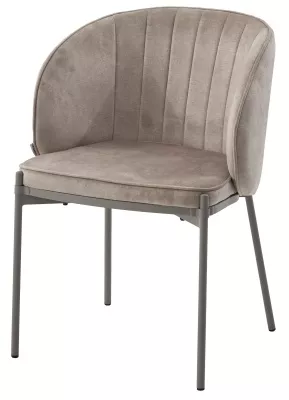 Стул DIANA VBP-207 античный бежевый, велюр / латте каркас М-City