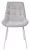 Стул ХОФМАН, цвет H-09 Светло-серый, велюр / белый каркас М-City Стул ХОФМАН, цвет H-09 Светло-серый, велюр / белый каркас М-City