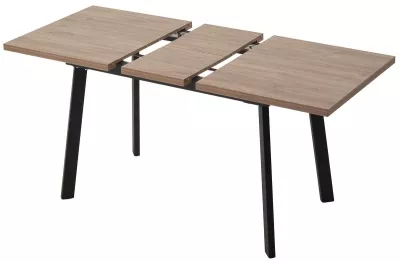 Стол КАНЗАС 120 ДУБ КУНЕО / Черный каркас М-City