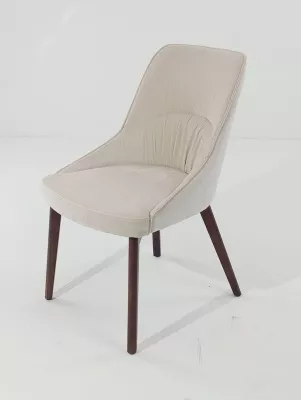 Стул АБИ (ABI) цвет ЛАТТЕ BOSTON-102, ткань / ОРЕХ, ®DISAUR