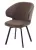 Стул ХИЛТОН 360 град., цвет B29 Шоколадный, велюр / черный каркас Стул ХИЛТОН 360 град., цвет B29 Шоколадный, велюр / черный каркас