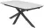 Стол ALVIS 180 TL-319, испанская керамика / темно-серый каркас, ®DISAUR Стол ALVIS 180 TL-319, испанская керамика / темно-серый каркас, ®DISAUR