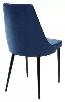 Стул NEPAL-P СИНИЙ #29, велюр/ черный каркас М-City