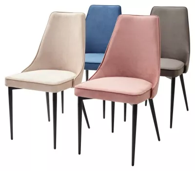 Стул NEPAL-P ЗЕЛЕНЫЙ #19, велюр/ черный каркас М-City