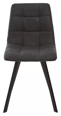 Стул CHILLI SQUARE RU-08 антрацит, PU / черный каркас М-City