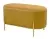 Пуф для гостиной ZEN BLUVEL-68 желтый, велюр / золотой каркас М-City Пуф для гостиной ZEN BLUVEL-68 желтый, велюр / золотой каркас М-City