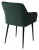 Стул BRANDY-X ЗЕЛЕНЫЙ #19, велюр / черный каркас М-City