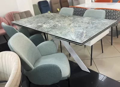 Стул NIKKI VF113 светлая мята / VF115 серо-зеленый М-City