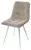 Стул CHILLI-Q латте #25, велюр / белый каркас, 4 шт/ 1 к, М-City Стул CHILLI-Q латте #25, велюр / белый каркас, 4 шт/ 1 к, М-City