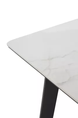 Стол ТИК ТАК 120 цвет PANDORA LIGHT Пандора, керамика / Черный каркас