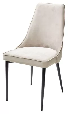 Стул NEPAL-P ЛАТТЕ #25, велюр/ черный каркас М-City