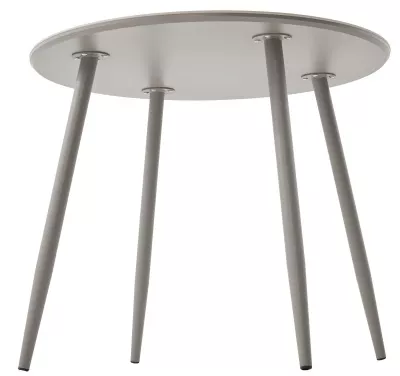 Стол МИЛТОН D89 цвет ПАНДОРА (PANDORA LIGHT), керамика / ЛАТТЕ каркас