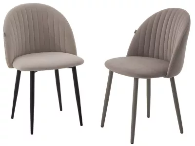 Стул БАРИ Marseille-16 Капучино, велюр / ЛАТТЕ каркас