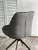 Стул TORNADO 360 град. Серый Brego-07, ткань/ темно-серый Modern-454, велюр/ черный каркас, DISAUR Стул TORNADO 360 град. Серый Brego-07, ткань/ темно-серый Modern-454, велюр/ черный каркас, DISAUR