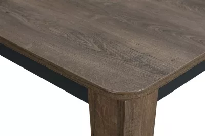 Стол EDWIN Дуб Канзас-Вольфрам / Дуб Канзас М-City