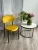 Стул ПАКО H-19 Желтый, велюр / черный каркас М-City