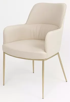 Стул BRUNO Milk T1-02, PU / шампань, ®DISAUR