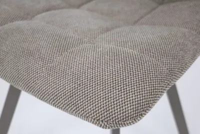 Стул CHILLI SQUARE 355А-04, ткань/ латте каркас М-City