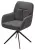 Стул MON 360 град. поворот. Серый Family-022, ткань / черный каркас / Товарный знак DISAUR Стул MON 360 град. поворот. Серый Family-022, ткань / черный каркас / Товарный знак DISAUR