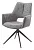 Стул ДАВЕН (DAVEN) 360 град, цвет СЕРЫЙ RIELY-450 /  G1038-04 , ткань  /ТЕМНО-СЕРЫЙ каркас, ®DISAUR