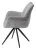 Стул МАРК 360 град., цвет B-22/ LOTOS-12 серый, велюр / черный каркас Стул МАРК 360 град., цвет B-22/ LOTOS-12 серый, велюр / черный каркас