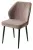 Стул VENA, цвет B5 Капучино, велюр / черный каркас М-City Стул VENA, цвет B5 Капучино, велюр / черный каркас М-City
