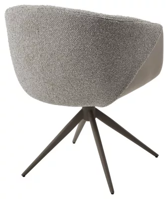 Стул ГИССЕН (GISSEN) 360 град., цвет ЛАТТЕ RIELY-111 / V885-3, ткань / ЛАТТЕ, ®DISAUR