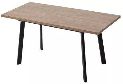 Стол КАНЗАС 120 ДУБ КУНЕО / Черный каркас М-City