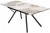 Стол ЛИБЕРТИ 140 Pandora, керамика / Черный каркас М-City