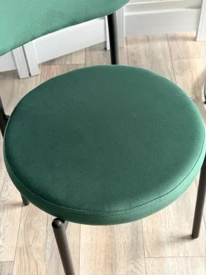 Стул ПАКО H-30 Изумрудный, велюр / черный каркас М-City