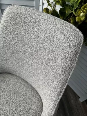 Стул BRIO UF995-02, букле / черный каркас  / Товарный знак DISAUR