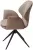 Стул ЛЕННЕ (LENNE) 360 град. поворот., цвет ЛАТТЕ MILAN-430/ MOHAIR-440, ткань/ Черный, ®DISAUR Стул ЛЕННЕ (LENNE) 360 град. поворот., цвет ЛАТТЕ MILAN-430/ MOHAIR-440, ткань/ Черный, ®DISAUR