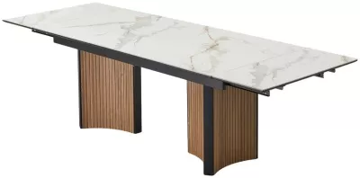 Стол СТРАДИВАРИ 180 цвет 116 BG, керамика / Дуб Американский